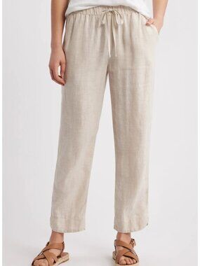 Caslon Tapered Linen Pants - Size XL